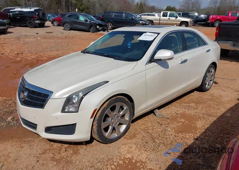 2014 Cadillac Ats Luxury z USA, uszkodzony, nr VIN 1G6AB5RA1E0147719